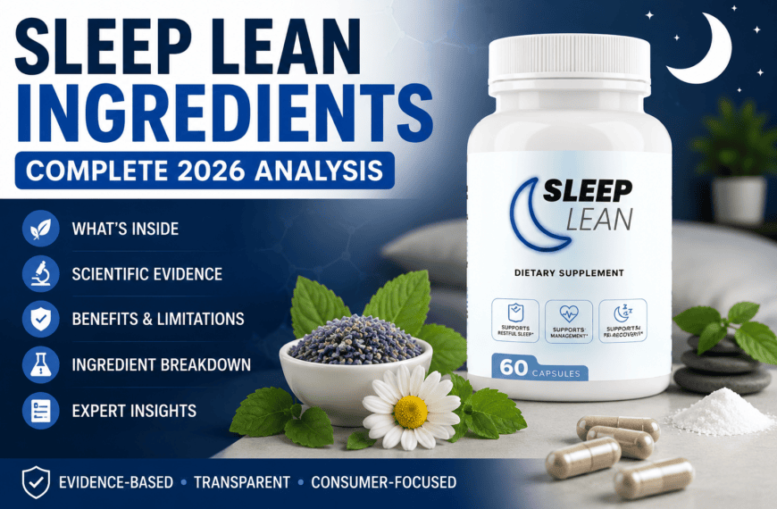 Sleep Lean Ingredients