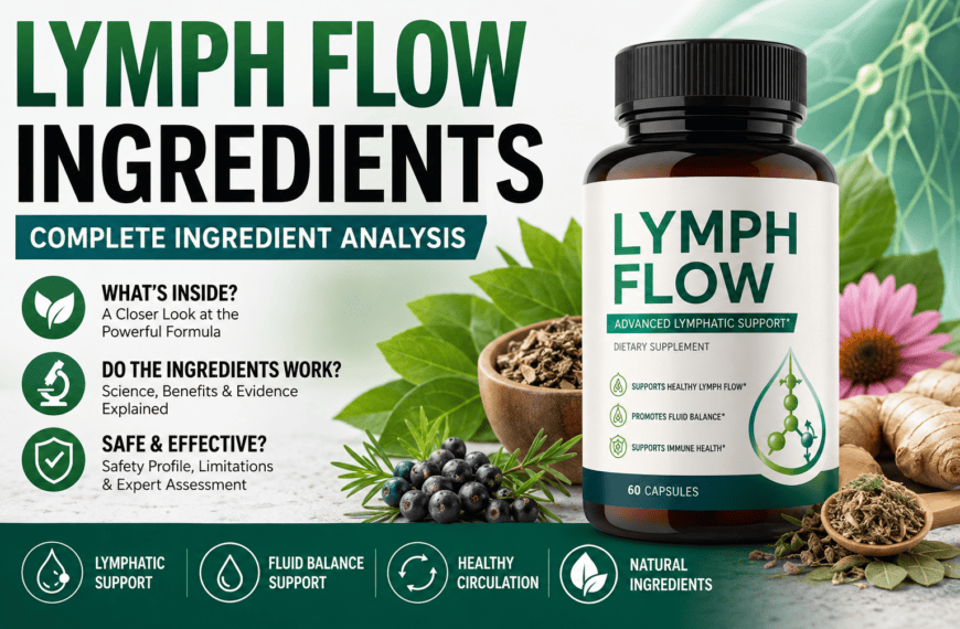 Lymph Flow Ingredients